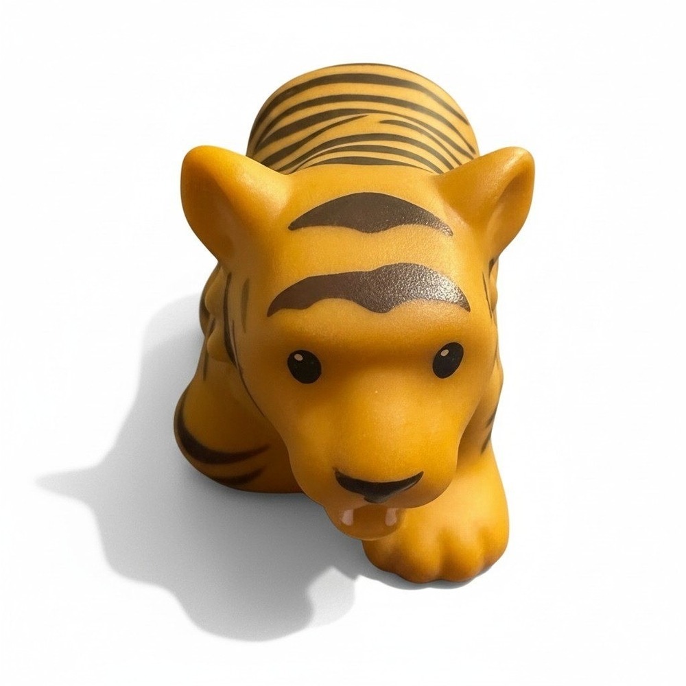 Fisher-Price Little People ZooTalkers Tiger Animal Figure W2591 Orange 2011